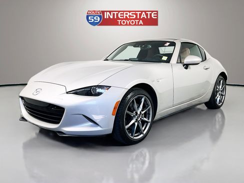 Used 2022 MAZDA MX-5 Miata RF Grand Touring w/ Weather Package RWD image 3