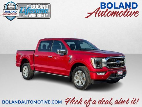 Used 2022 Ford F150 Platinum w/ Max Trailer Tow Package image 1