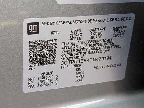 New 2026 GMC Sierra 1500 Elevation AWD/4WD image 45