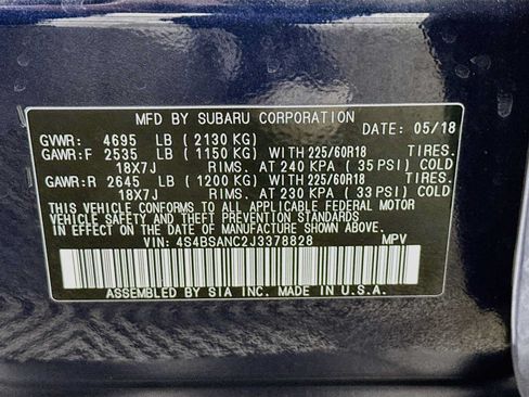 Used 2018 Subaru Outback 2.5i Limited AWD/4WD image 31
