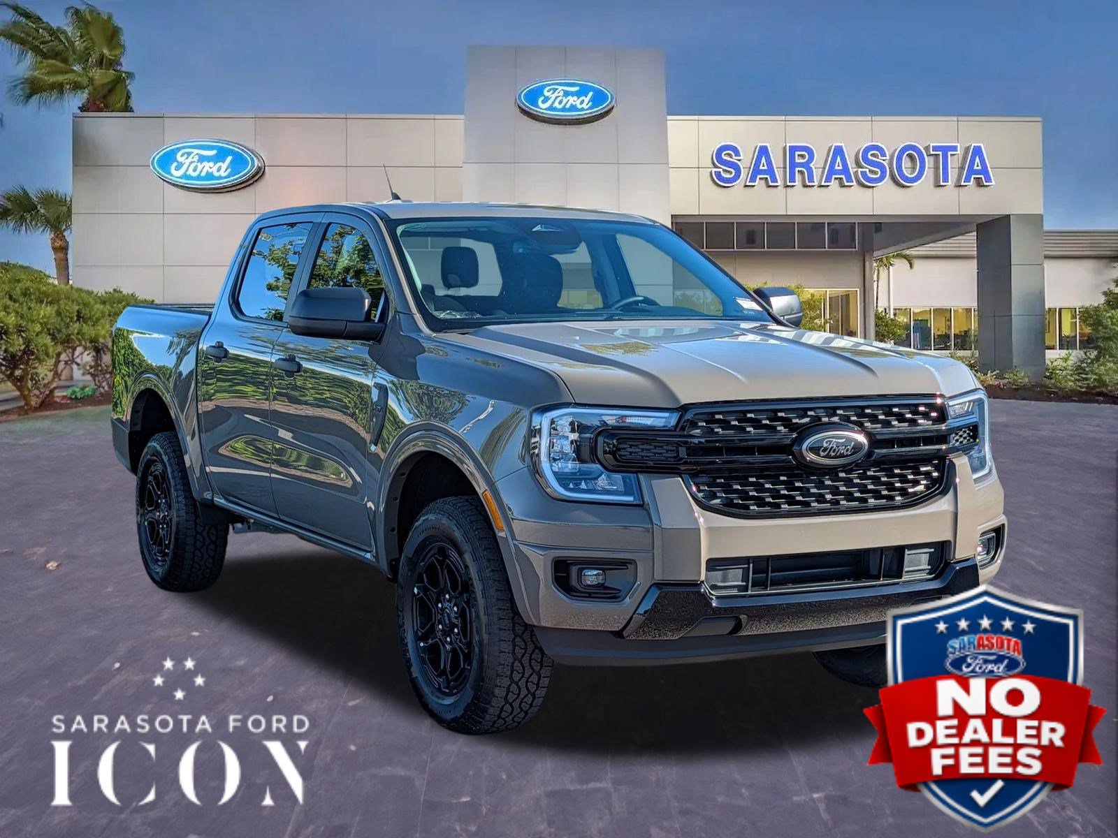 New 2026 Ford Ranger XLT w/ Black Appearance Package RWD image 1