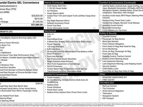 Used 2025 Hyundai Elantra SEL image 7