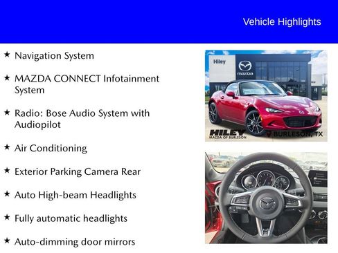 New 2026 MAZDA MX-5 Miata Grand Touring RWD image 9