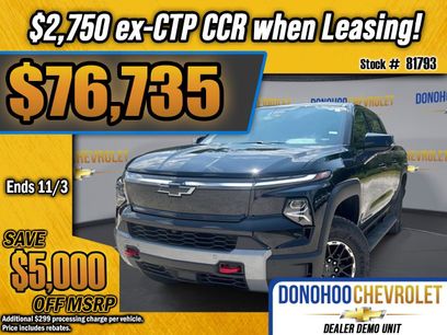 New 2026 Chevrolet Silverado EV Trail Boss w/ Premium Package