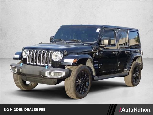 Used 2022 Jeep Wrangler Unlimited Sahara w/ Cold Weather Group AWD/4WD image 1
