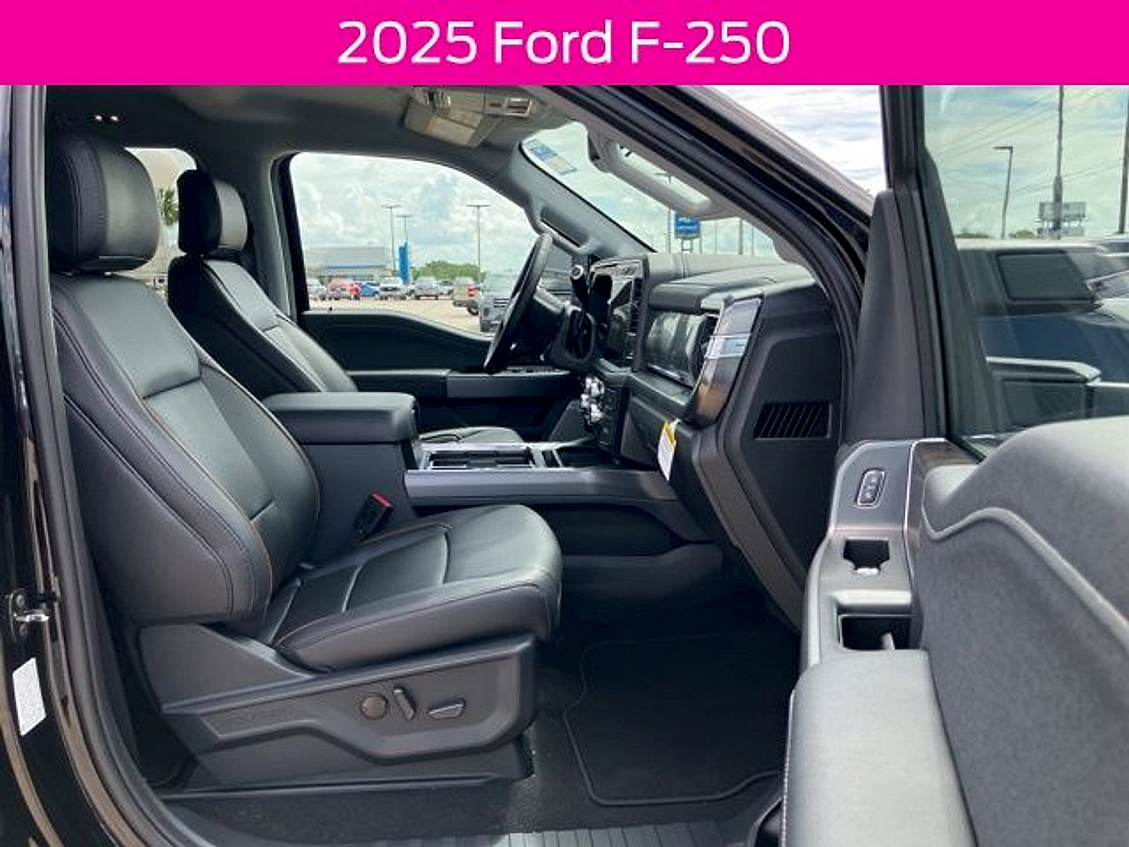 New 2025 Ford F250 Lariat w/ Black Appearance Package AWD/4WD image 11