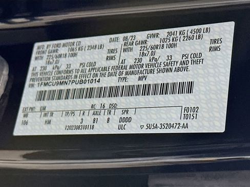 Certified 2023 Ford Escape ST-Line image 23