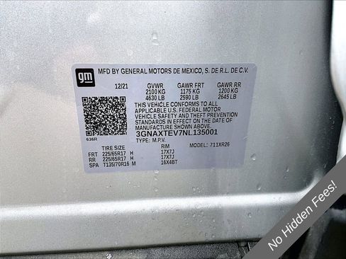 Used 2022 Chevrolet Equinox LT AWD/4WD image 30