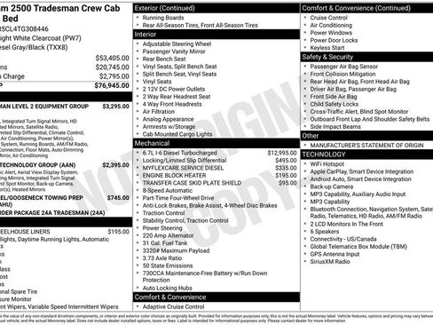 New 2026 RAM 2500 Tradesman AWD/4WD image 8