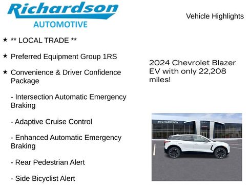 Used 2024 Chevrolet Blazer EV RS image 10