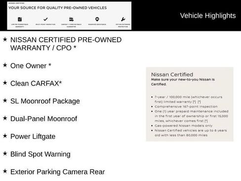 Certified 2023 Nissan Murano SL w/ SL Moonroof Package AWD/4WD image 4
