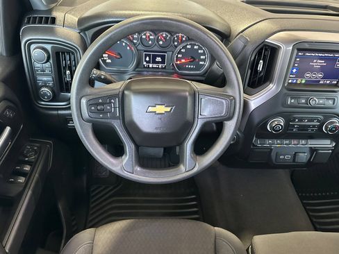 Used 2025 Chevrolet Silverado 1500 Custom w/ Turbomax Blackout Package AWD/4WD image 14