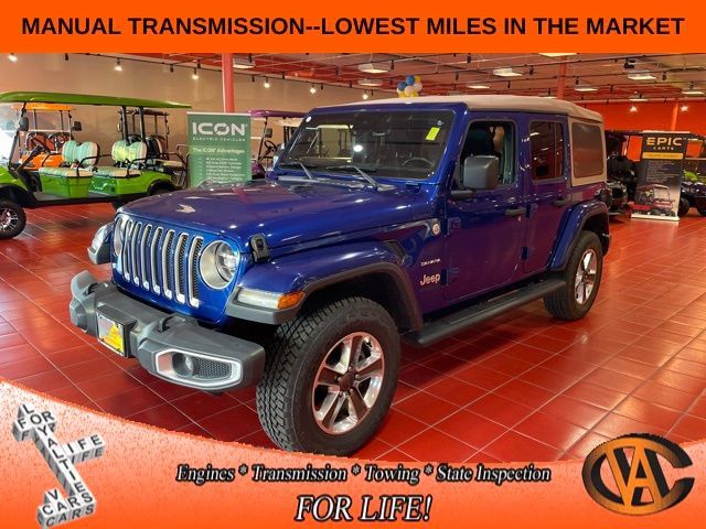 Used 2020 Jeep Wrangler Unlimited Sahara AWD/4WD image 3