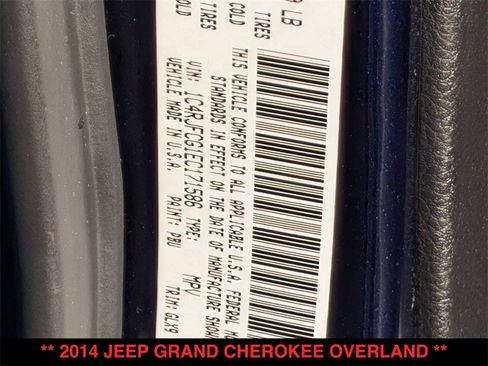 Used 2014 Jeep Grand Cherokee Overland image 31