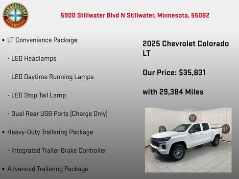 Used 2025 Chevrolet Colorado LT w/ LT Convenience Package AWD/4WD image 15