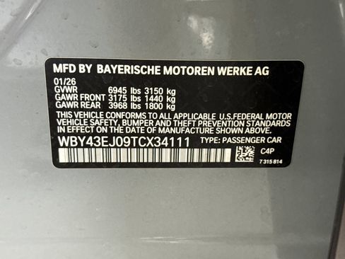 New 2026 BMW i7 eDrive50 w/ M Sport Package image 21