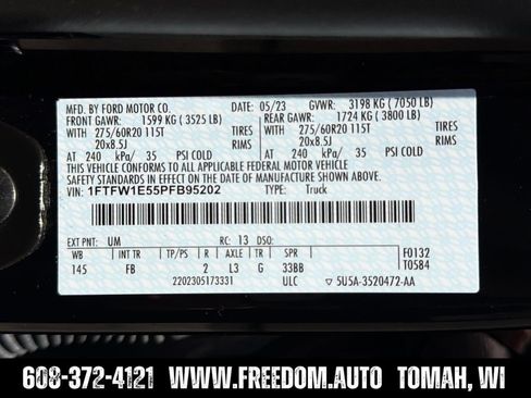 Used 2023 Ford F150 XLT w/ Equipment Group 302A High AWD/4WD image 29