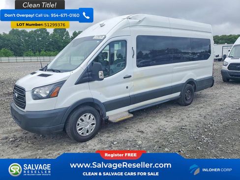 Used 2018 Ford Transit 350 148 High Roof Extended RWD image 1