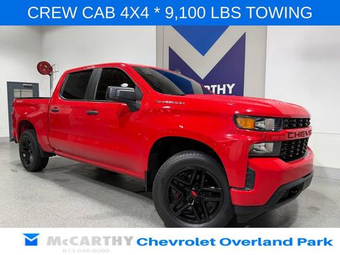 Used 2021 Chevrolet Silverado 1500 Custom AWD/4WD image 1