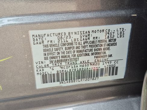 Certified 2024 Nissan Sentra S FWD image 33