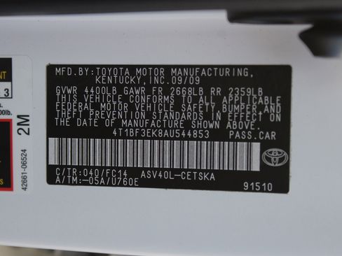 Used 2010 Toyota Camry SE image 19