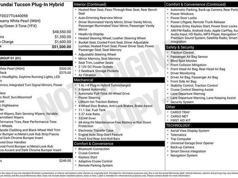 New 2026 Hyundai Tucson Limited AWD/4WD image 21