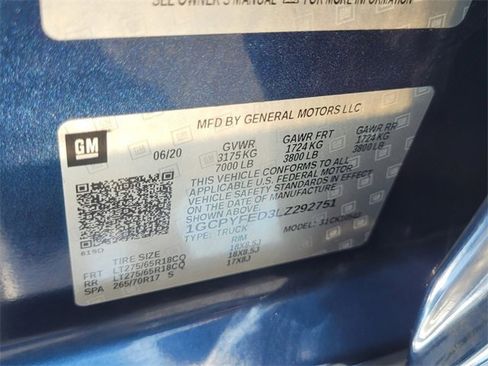 Used 2020 Chevrolet Silverado 1500 LT Trail Boss image 13