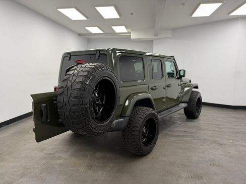 Used 2021 Jeep Wrangler Unlimited Sahara w/ Uconnect 4C Nav & Sound Group AWD/4WD image 25