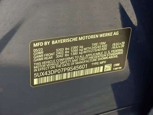 Used 2023 BMW X3 sDrive30i w/ M Sport Package RWD image 24