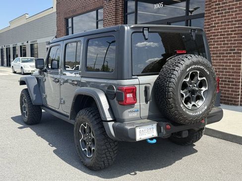 Used 2023 Jeep Wrangler Unlimited Rubicon 4xe w/ Steel Bumper Group image 4