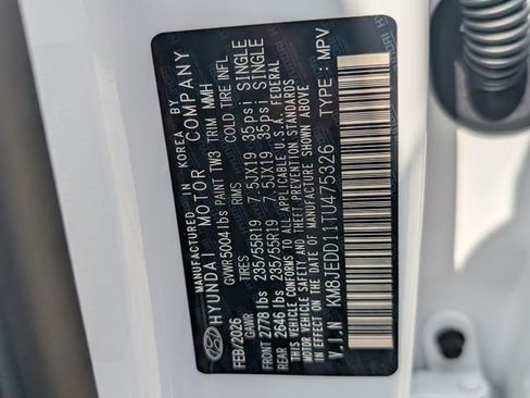 New 2026 Hyundai Tucson Limited AWD/4WD image 30