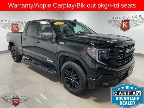 Used 2024 GMC Sierra 1500 Elevation w/ LPO, Elevation Black Package AWD/4WD image 1