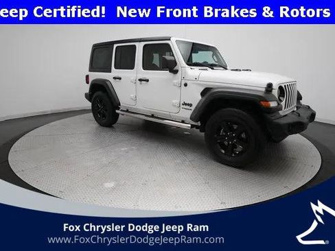 Certified 2022 Jeep Wrangler Unlimited Sport image 13