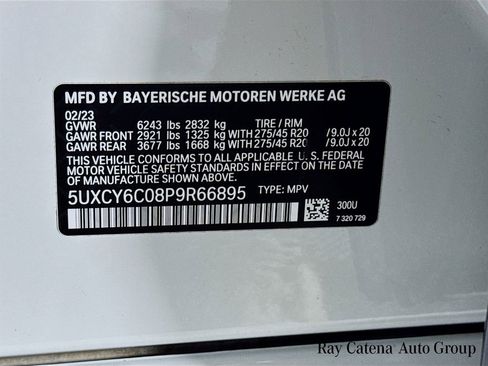 Certified 2023 BMW X6 xDrive40i w/ M Sport Package AWD/4WD image 33