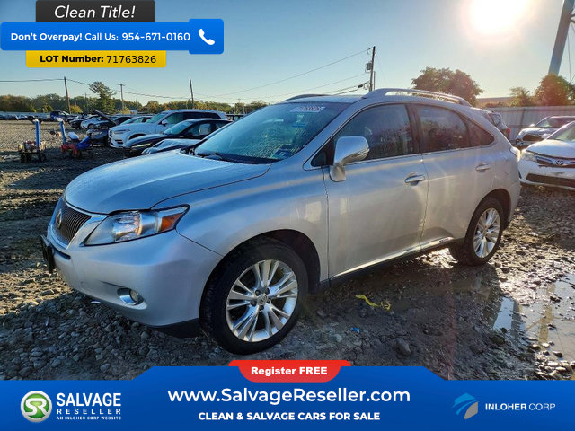 Used 2010 Lexus RX 450h AWD w/ Premium Pkg image 1