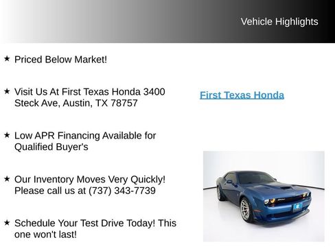 Used 2020 Dodge Challenger R/T Scat Pack RWD image 10