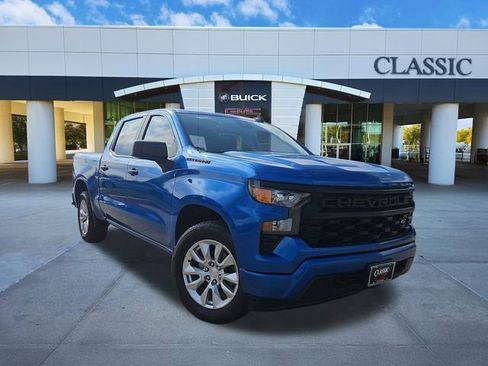 Used 2024 Chevrolet Silverado 1500 Custom w/ LPO, Dark Essentials Package RWD image 1