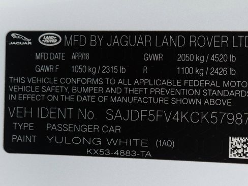 Used 2019 Jaguar F-TYPE R-Dynamic image 20