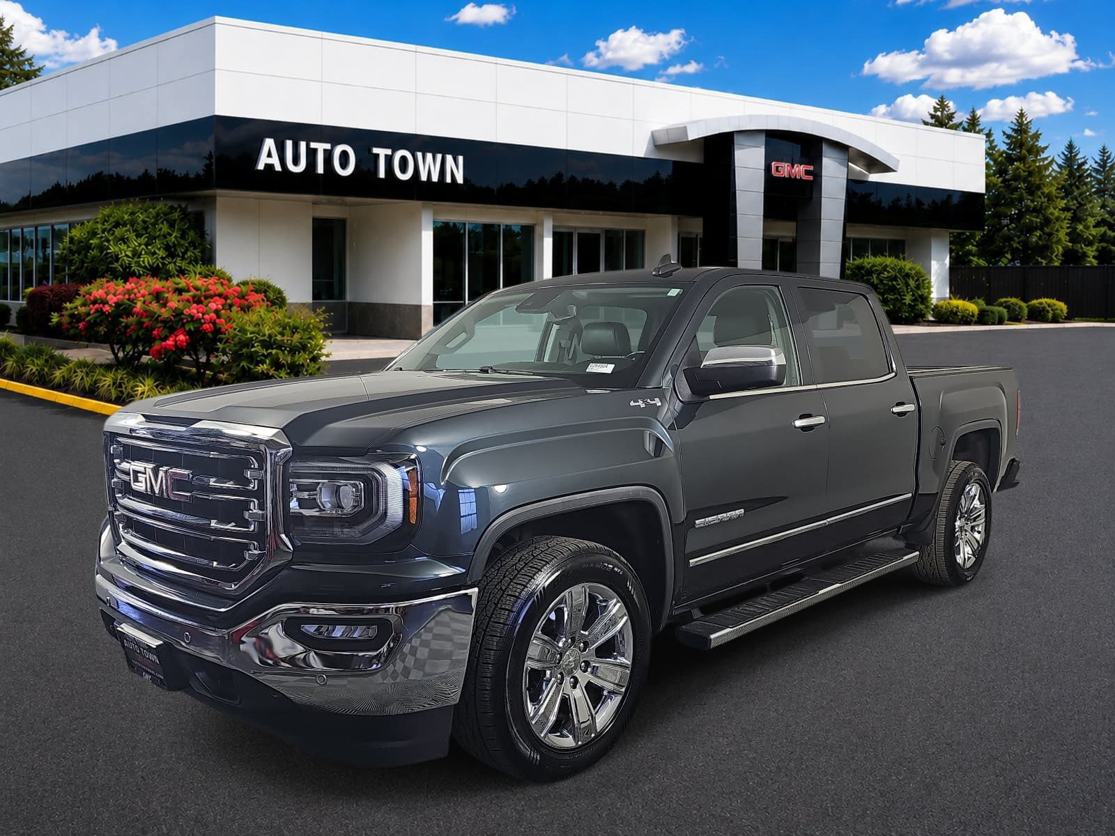 Used 2018 GMC Sierra 1500 SLT AWD/4WD image 1