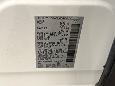 Used 2025 Nissan Pathfinder Rock Creek AWD/4WD image 11