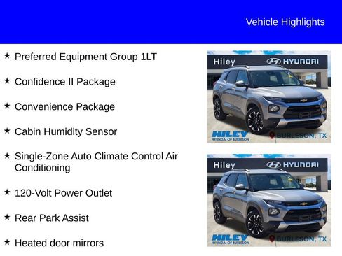 Used 2023 Chevrolet TrailBlazer LT w/ Convenience Package FWD image 11