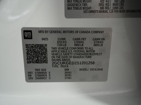 Used 2025 Chevrolet Silverado 1500 LTZ w/ LTZ Premium Texas Edition image 38