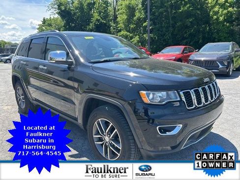 Used 2017 Jeep Grand Cherokee Limited w/ Trailer Tow Group IV AWD/4WD image 1