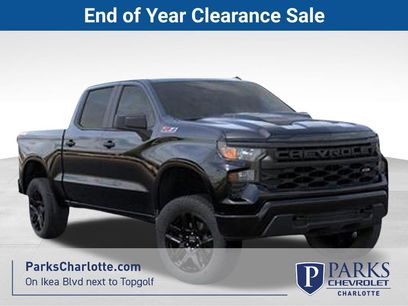 New 2025 Chevrolet Silverado 1500 Custom Trail Boss w/ Turbomax Blackout Package