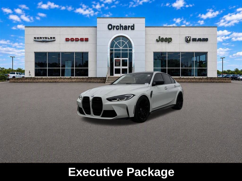 Used 2024 BMW M3 Competition w/ Executive Package RWD image 8