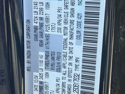 Used 2025 MAZDA CX-5 AWD 2.5 S w/ Select Package image 16