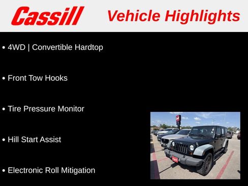 Used 2011 Jeep Wrangler Unlimited Sport AWD/4WD image 3