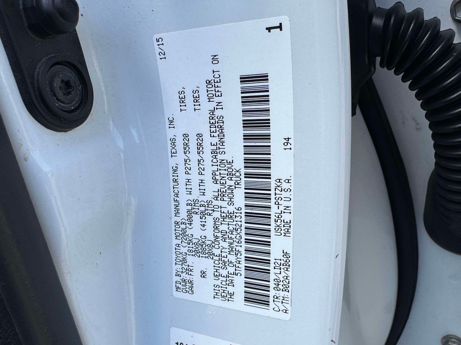 Used 2016 Toyota Tundra 1794 Edition AWD/4WD image 26