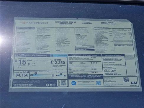 New 2026 Chevrolet Silverado 1500 LT Trail Boss w/ Safety Package AWD/4WD image 18