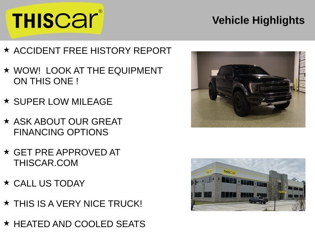 Used 2023 Ford F150 Raptor AWD/4WD image 12